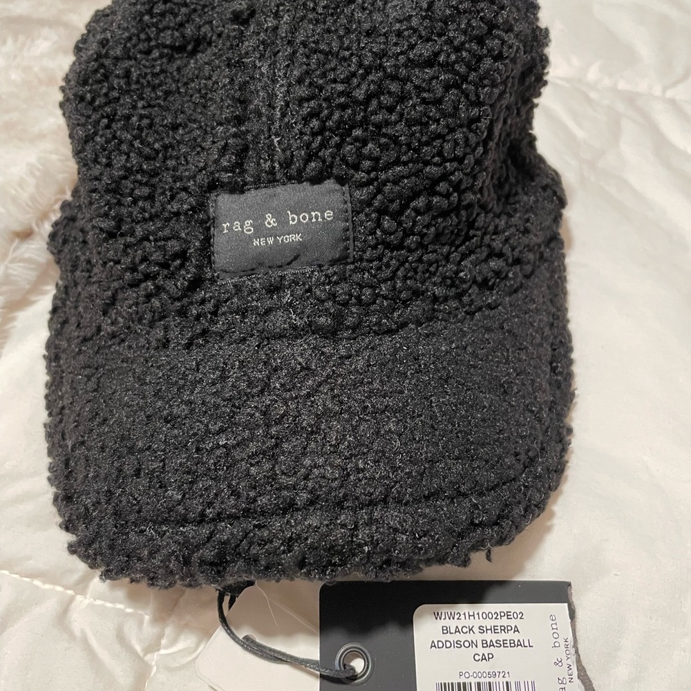 Rag and Bone Sherpa baseball hat